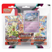 Load image into Gallery viewer, Pokémon Scarlet &amp; Violet 3 Obsidian Flames: 3 - Pack Blister