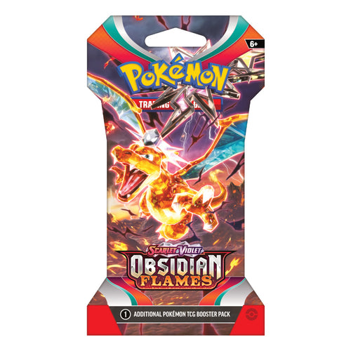 Pokémon Scarlet & Violet 3 Obsidian Flames: Sleeved Booster