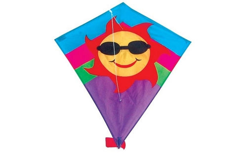Allwin Kite Diamond Kite Single Line (Sun) 60x70cm<br>(Shipped in 10-14 days)