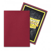 Load image into Gallery viewer, Blood red Matte sleeves DragonShield