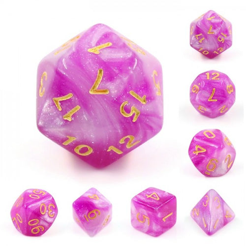 First Love Polyhedral Dice Set ( 7Pcs )