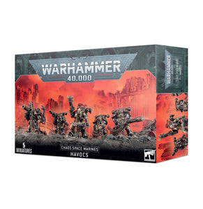 CHAOS SPACE MARINES: HAVOCS<br>(Shipped in 14-28 days)