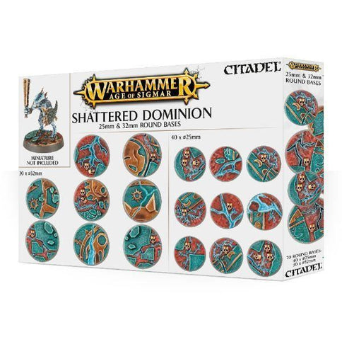 25mm & 32mm Round Bases Shattered Dominion