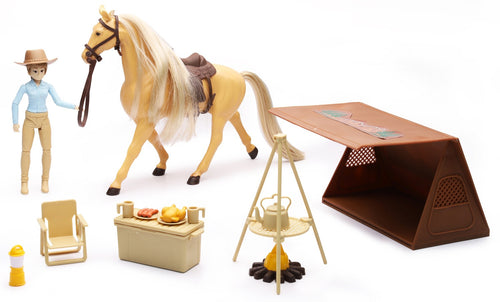 NewRay 1/9 Valley Ranch Horse Family Set w/Figure<br>(Shipped in 10-14 days)