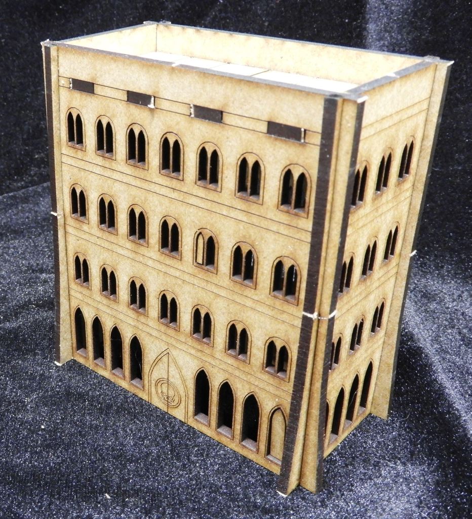 8mm Scifi Scenery Large Building