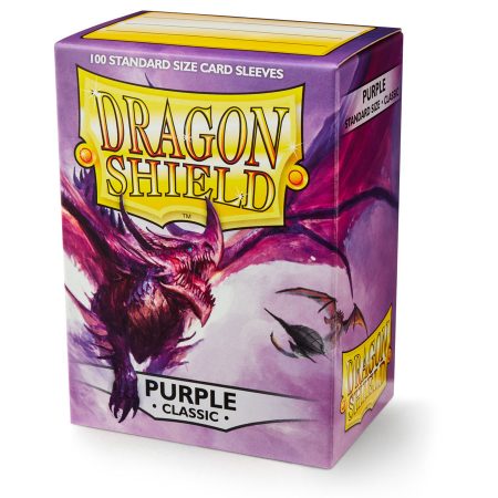 Dragon Shield Classic Purple Standard Sleeves
