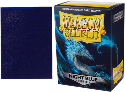 Night Blue Matte Sleeves Dragon Shield