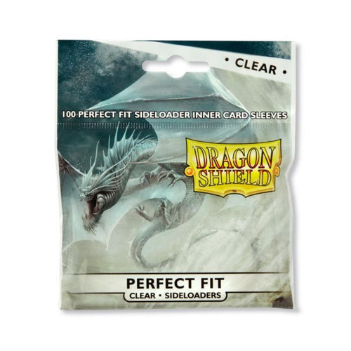 Perfect Fit Clear Sleeves Sideloaders Dragon Shield