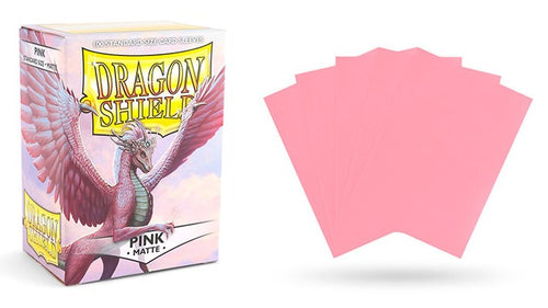 Pink Matte Sleeves Dragon Shield