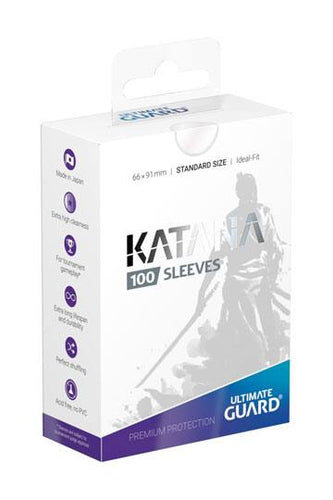 Ultimate Guard Katana Sleeves Standard Size Transparent(100)
