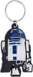 Star Wars - R2-D2 Rubber Keychain, Multi-Color, 4.5 x 6cm