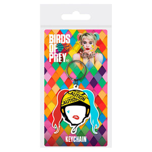 Birds of prey Harley Quinn rubber Keychain