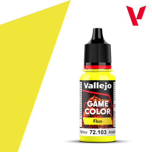 72.103 Fluorescent Yellow - Vallejo Game Colour