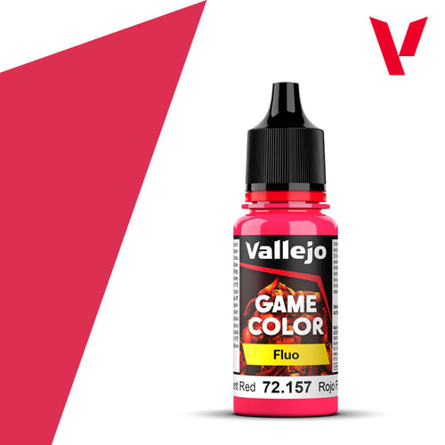 72.157 Fluorescent Red - Vallejo Game Colour
