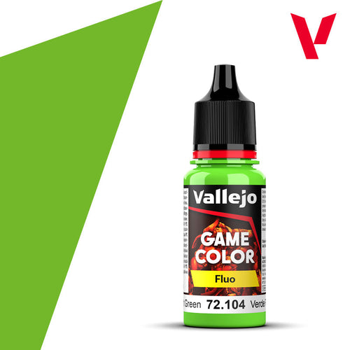 72.104 Flourescent Green - Vallejo Game Colour