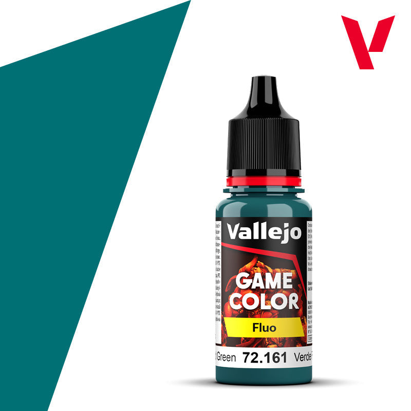 72.161 Fluorescent Cold Green - Vallejo Game Colour