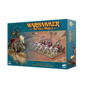 TOMB KINGS OF KHEMRI: SKELETON CHARIOTS<br>(Shipped in 14-28 days)
