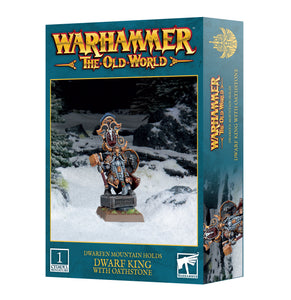 DWARFEN HOLDS: DWARF KING WITH OATHSTONE<br>(Shipped in 14-28 days)