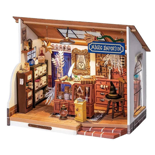 Robotime DIY House - Kiki’s Magic Emporium Miniature Kit<br>(Shipped in 10-14 days)