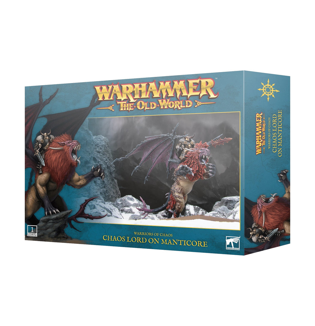 WARRIORS OF CHAOS: LORD ON MANTICORE<br>(Shipped in 14-28 days)