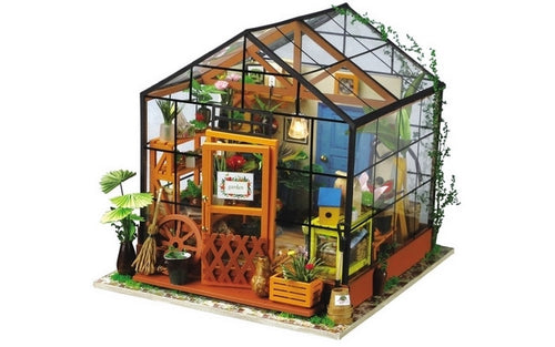 Robotime DIY House - Cathy's Flower House<br>(Shipped in 10-14 days)