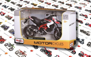 Maisto 1/12 Motorcycles (12 Asst)<br>(Shipped in 10-14 days)