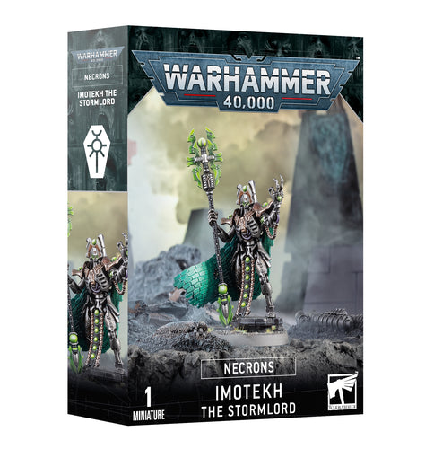 NECRONS: IMOTEKH THE STORMLORD<br>(Shipped in 14-28 days)