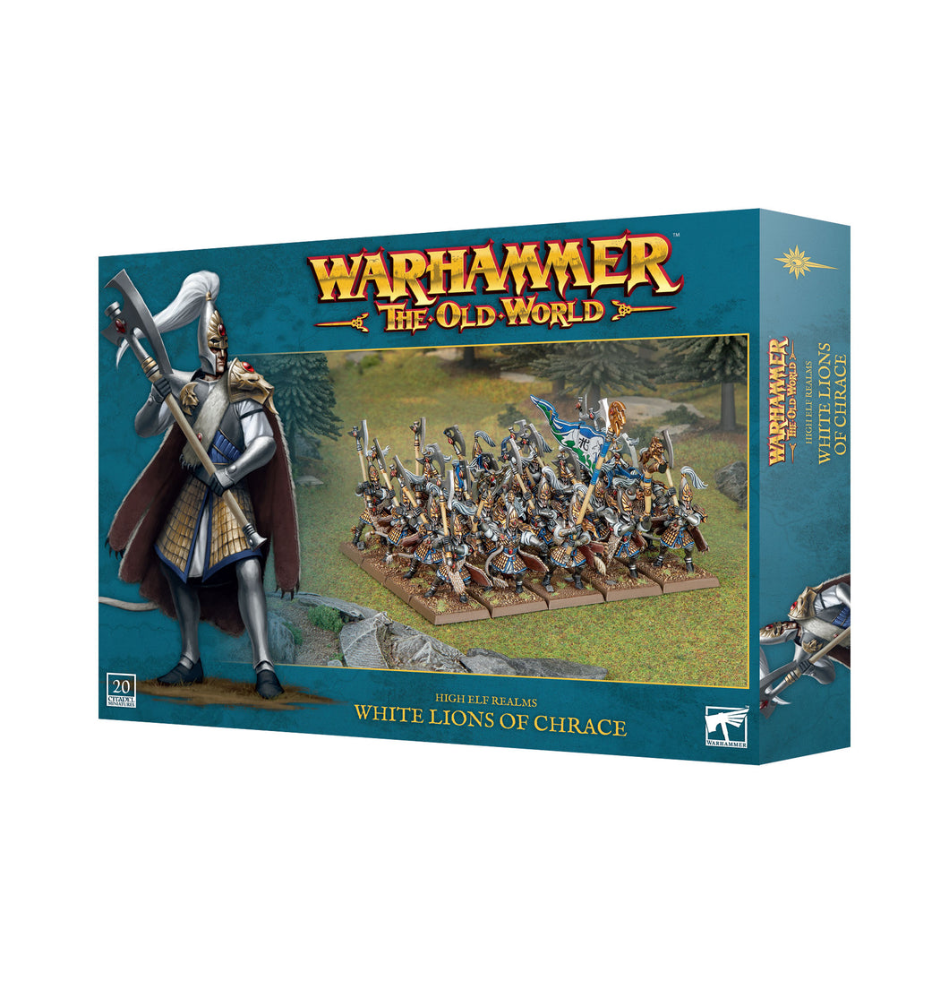 HIGH ELF REALMS: WHITE LIONS OF CHRACE<br>(Shipped in 14-28 days)