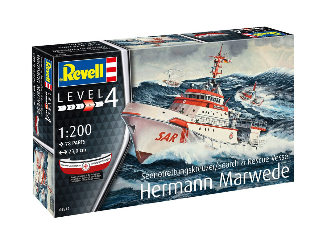 Revell 1/200 Hermann Marwede<br>(Shipped in 10-14 days)