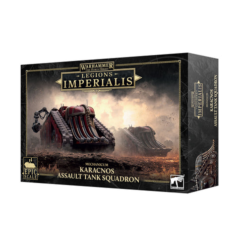 L/I: MECHANICUM KARACNOS ASSAULT TANK SQ<br>(Shipped in 14-28 days)