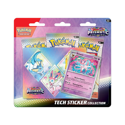 Pokémon Scarlet & Violet 8.5 Prismatic Evolutions: Tech Sticker
