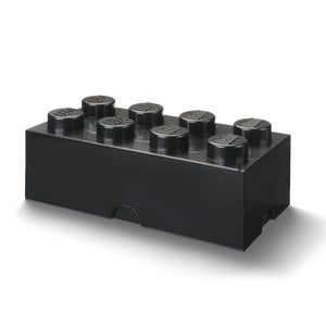 LEGO Room LEGO Storage Brick 8 - Black<br>(Shipped in 10-14 days)