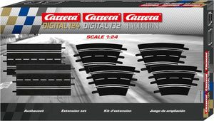 Carrera Extension set (2 straights, 4 curves 1/30°)<br>(Shipped in 10-14 days)