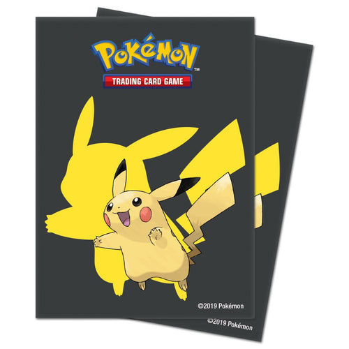 Pokémon: Pikachu Black Card Sleeves