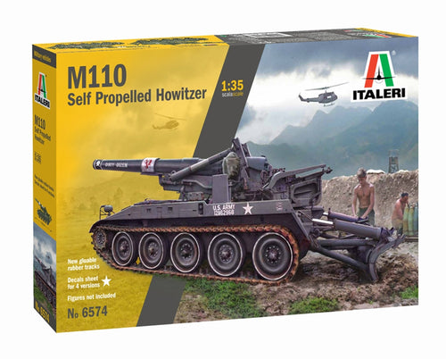 Italeri 1/35 M110 Self Propoelled Howitzer<br>(Shipped in 10-14 days)