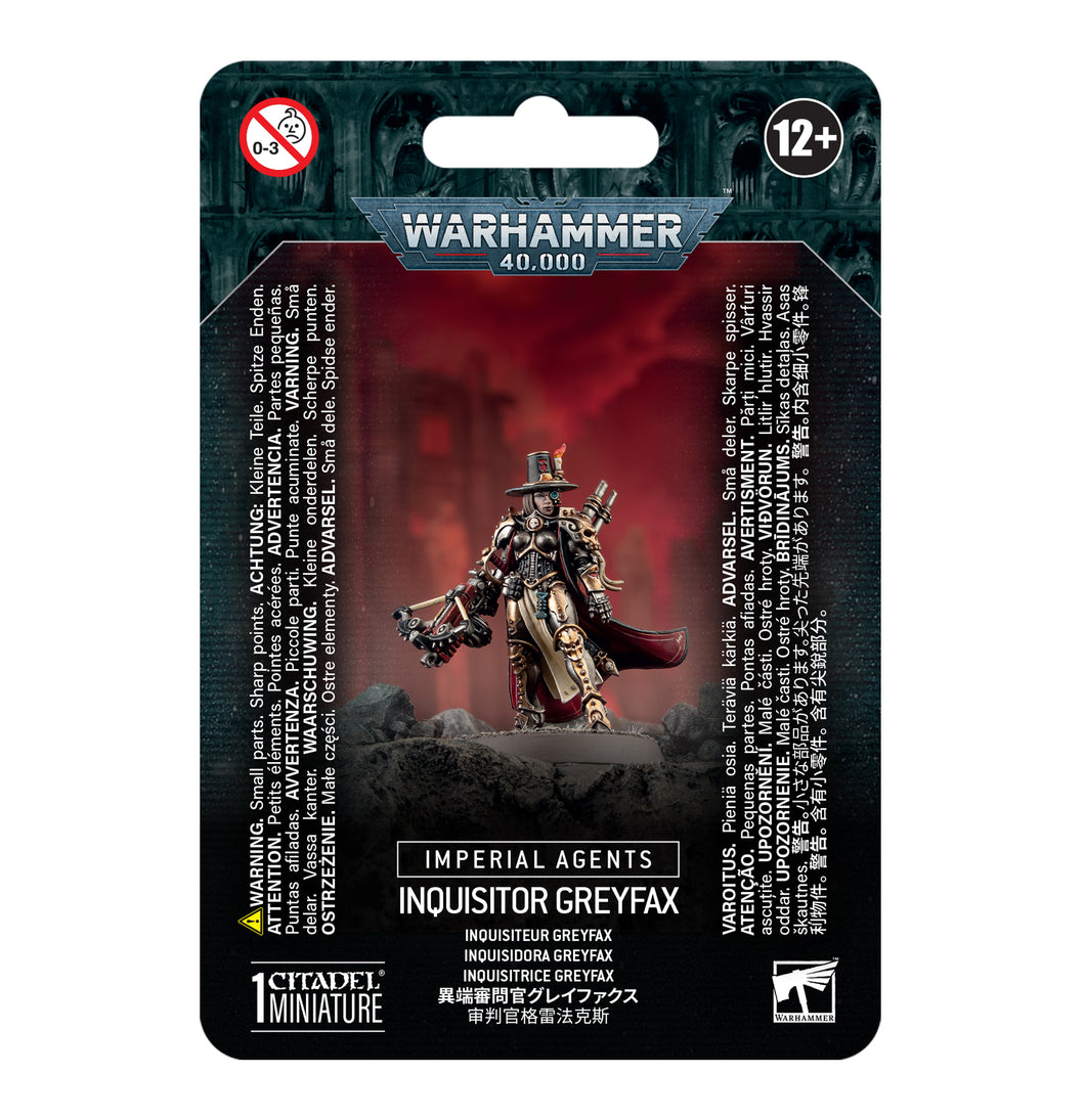 IMPERIAL AGENTS: INQUISITOR GREYFAX<br>(Shipped in 14-28 days)
