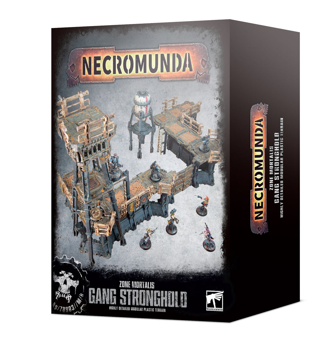 NECROMUNDA:ZONE MORTALIS:GANG STRONGHOLD<br>(Shipped in 14-28 days)
