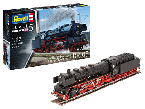 Revell 1/87 Express Locomotive 03 class w/tender <br>(Shipped in 10-14 days)