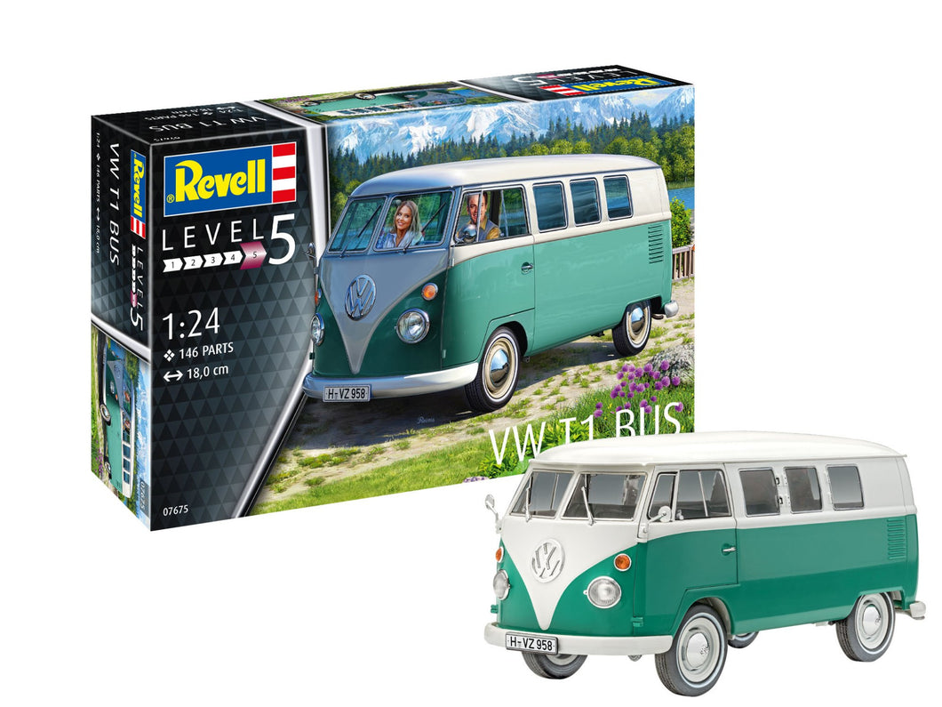 Revell 1/24 VW T1 Bus<br>(Shipped in 10-14 days)