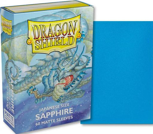 Sapphire Matte Japanese Sleeves DragonShield