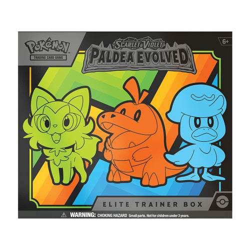 Pokémon Scarlet & Violet 2: Paldea Evolved Elite Trainer Box