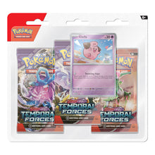Load image into Gallery viewer, Pokémon Scarlet &amp; Violet 5 Temporal Forces: 3 - Pack Blister