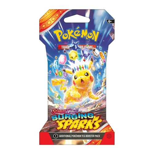 Pokémon Scarlet & Violet 8: Surging Sparks Sleeved Booster