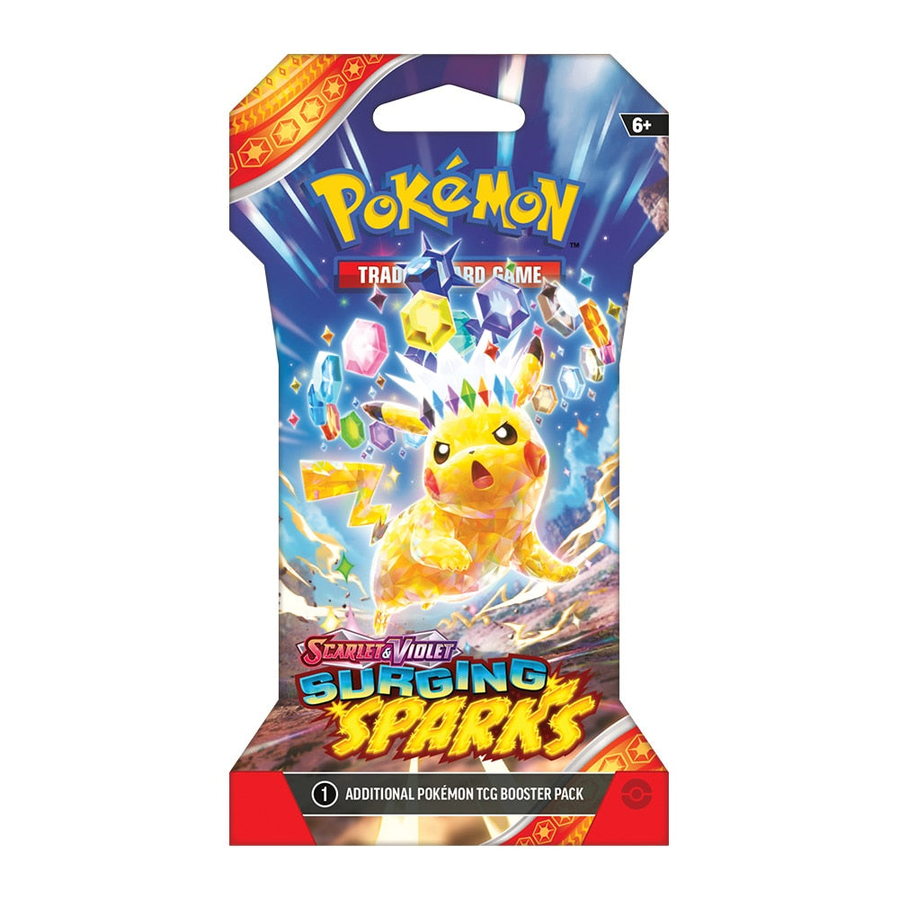 Pokémon Scarlet & Violet 8: Surging Sparks Sleeved Booster
