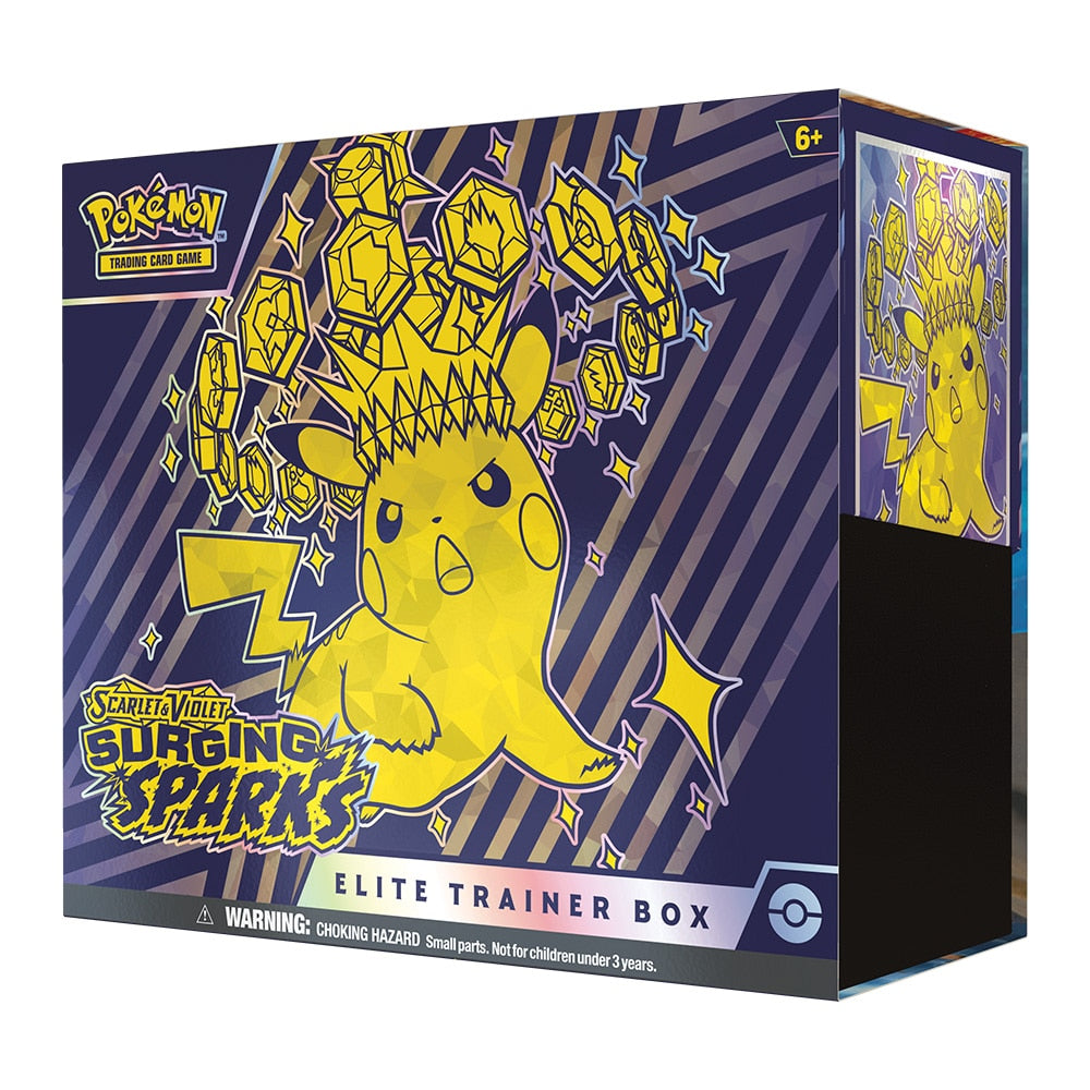 Pokémon Scarlet & Violet 8: Surging Sparks Elite Trainer Box