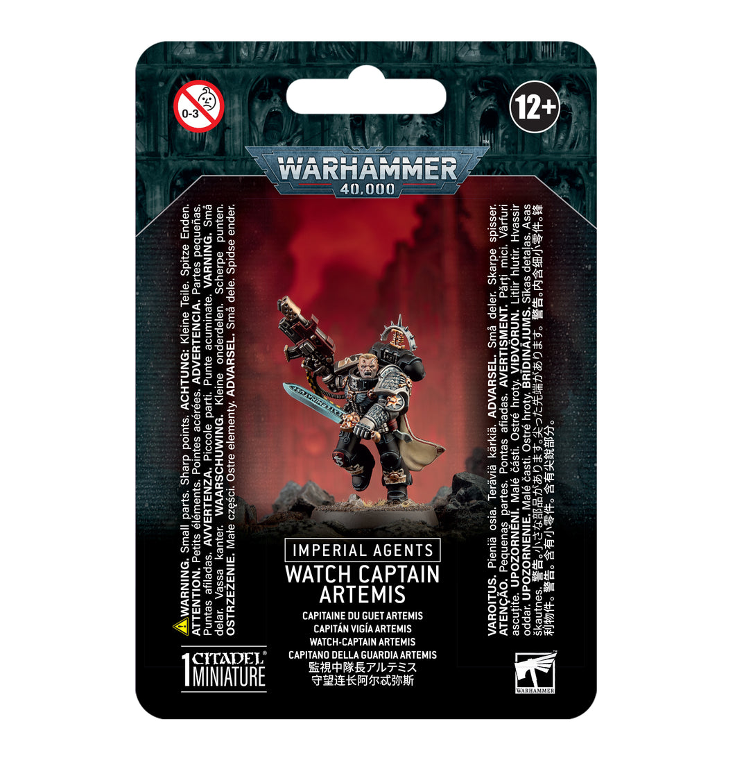 IMP. AGENTS: DEATHWATCH CAPTAIN ARTEMIS<br>(Shipped in 14-28 days)