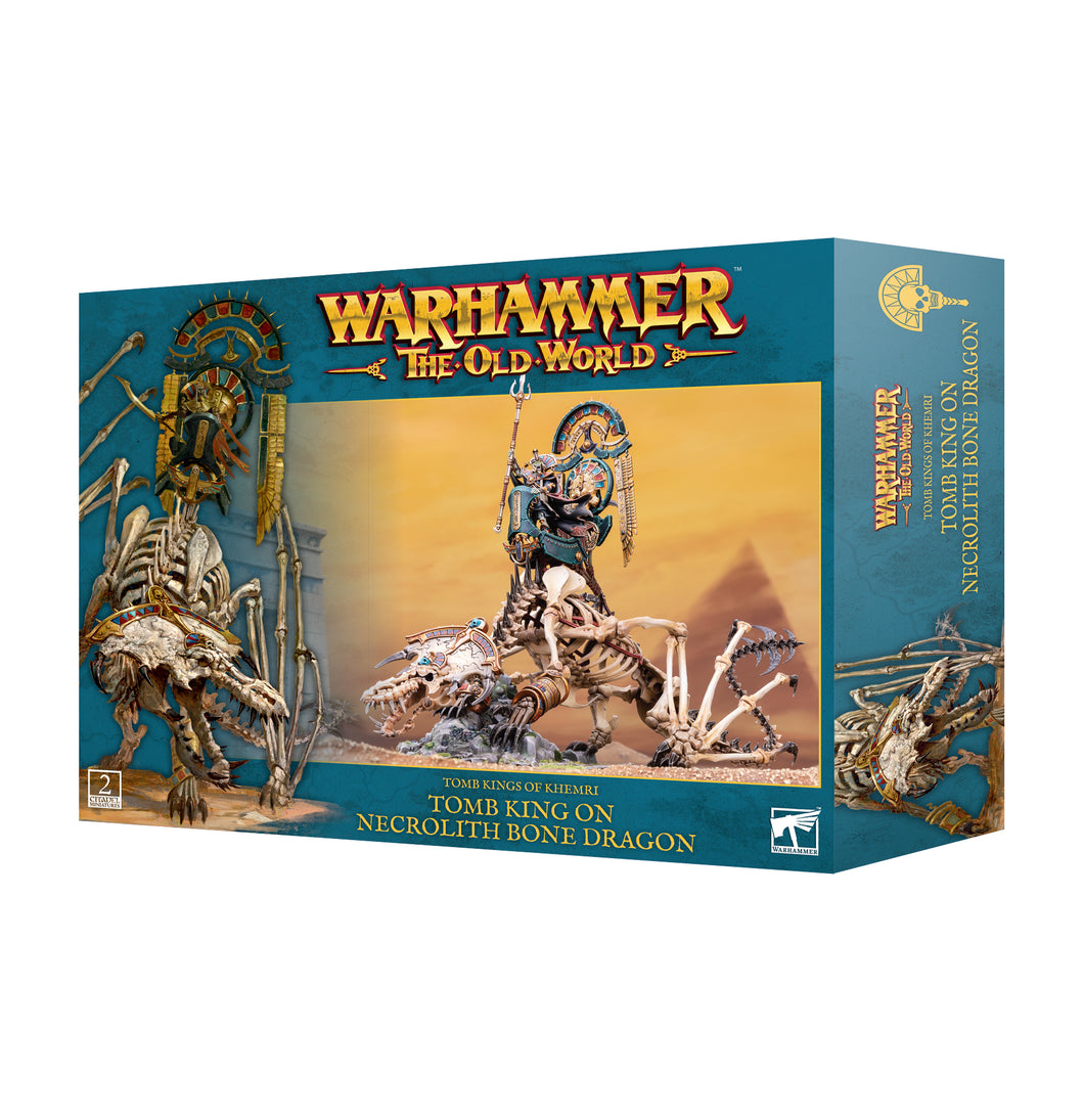 TKK: TOMB KING ON NECROLITH BONE DRAGON<br>(Shipped in 14-28 days)