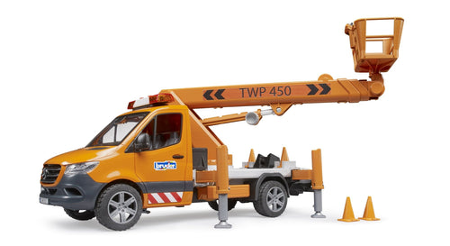 Bruder Toys MB Sprinter with working platform and L+S Module<br>(Shipped in 10-14 days)