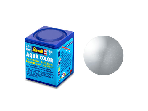 Revell Metallic Silver Acrylic (18ml)<br>(Shipped in 10-14 days)