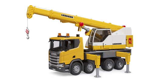 Bruder Toys Scania Super 560R Liebherr Crane truck - BD<br>(Shipped in 10-14 days)
